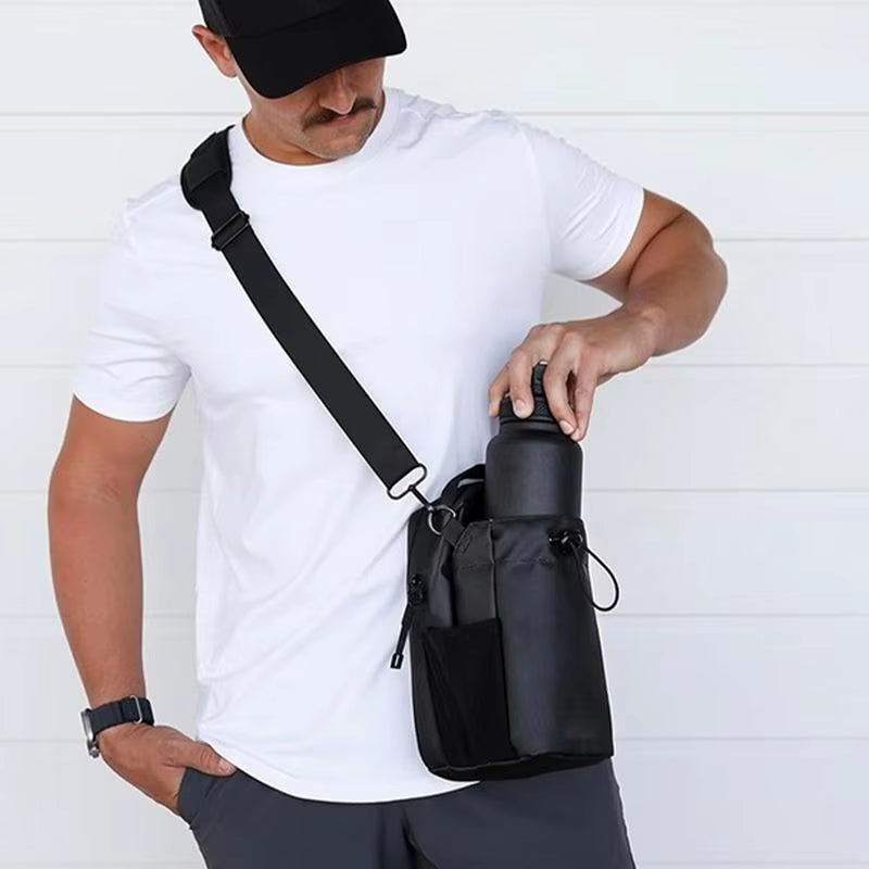 Large-Capacity Gym Bag – Magnetic Access + Phone Pocket