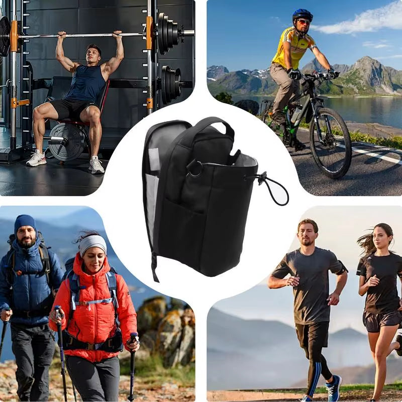 Large-Capacity Gym Bag – Magnetic Access + Phone Pocket